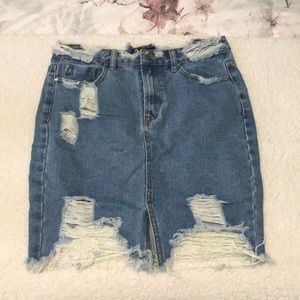 Denim skirt (Never Worn)